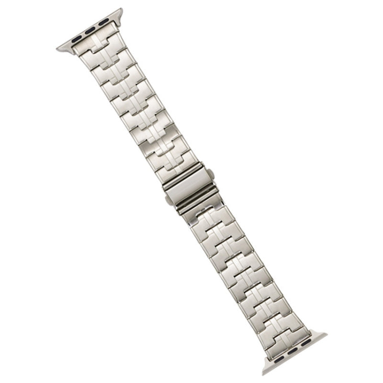 For Apple Watch SE 2023 40mm Stainless Steel Watch Band(Starlight) - free shipping - PMC TechLife - Order now!
