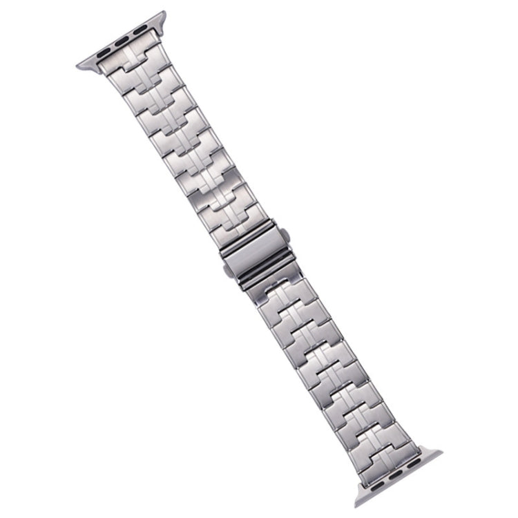 For Apple Watch Series 7 41mm Stainless Steel Watch Band(Silver) - free shipping - PMC TechLife - Order now!