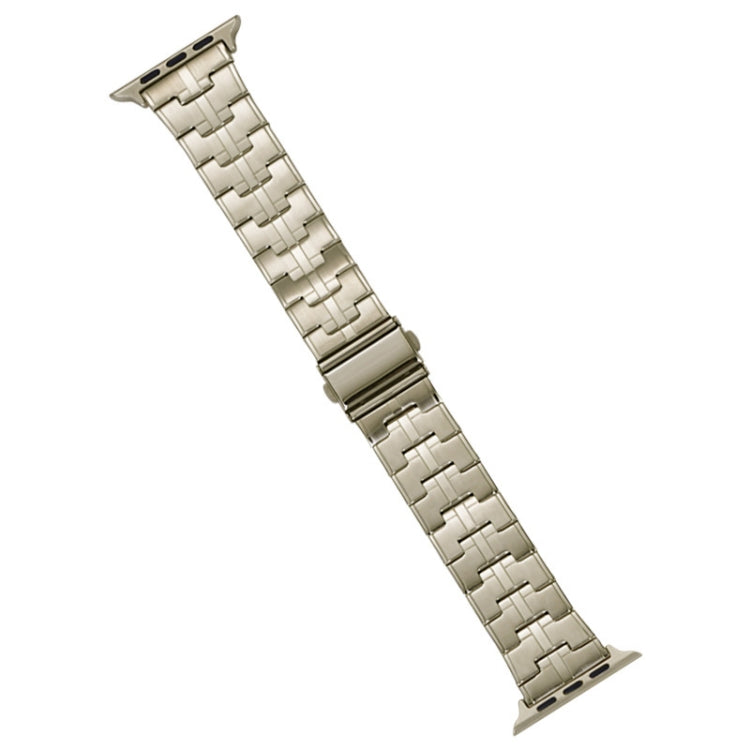 For Apple Watch Series 2 38mm Stainless Steel Watch Band(Titanium) - free shipping - PMC TechLife - Order now!