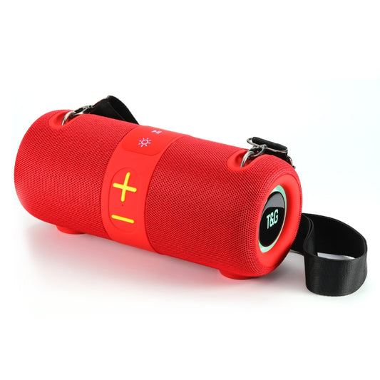 T&G TG-672 Outdoor Portable Subwoofer Bluetooth Speaker Support TF Card(Red) - Desktop Speaker by T&G | Online Shopping South Africa | PMC Jewellery | Buy Now Pay Later Mobicred