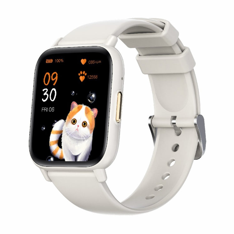 DM60+ 1.83 inch BT5.2 Smart Sport Watch, Support Bluetooth Call / Sleep / Blood Sugar / Blood Oxygen / Temperature / Heart Rate / Blood Pressure Health Monitor(White) - Smart Watches by PMC TechLife | Online Shopping South Africa | PMC TechLife