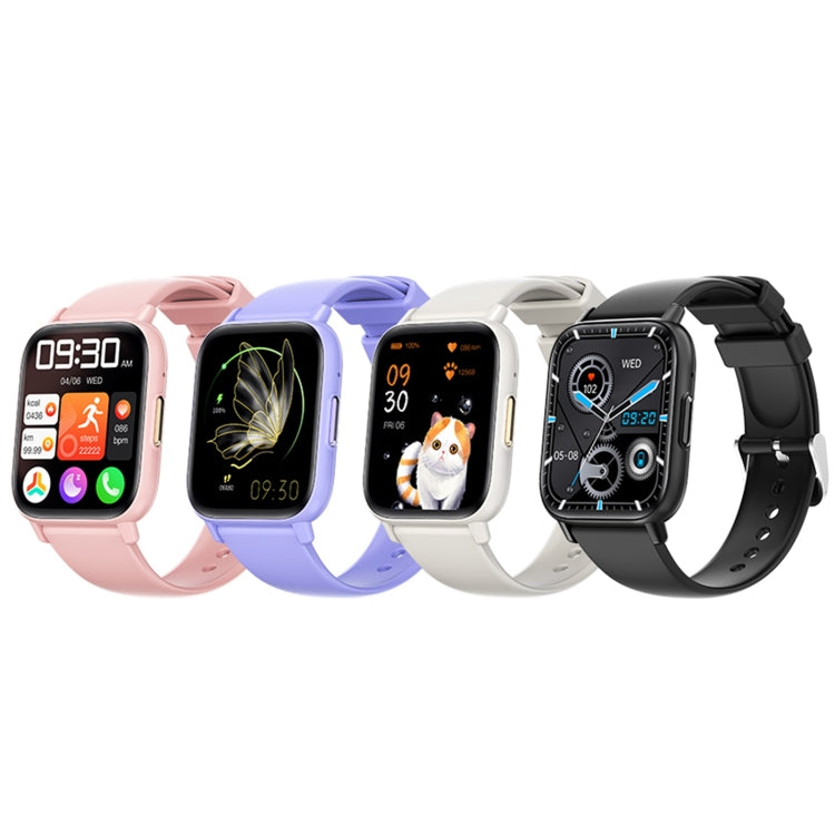 DM60+ 1.83 inch BT5.2 Smart Sport Watch, Support Bluetooth Call / Sleep / Blood Sugar / Blood Oxygen / Temperature / Heart Rate / Blood Pressure Health Monitor(White) - Smart Watches by PMC TechLife | Online Shopping South Africa | PMC TechLife