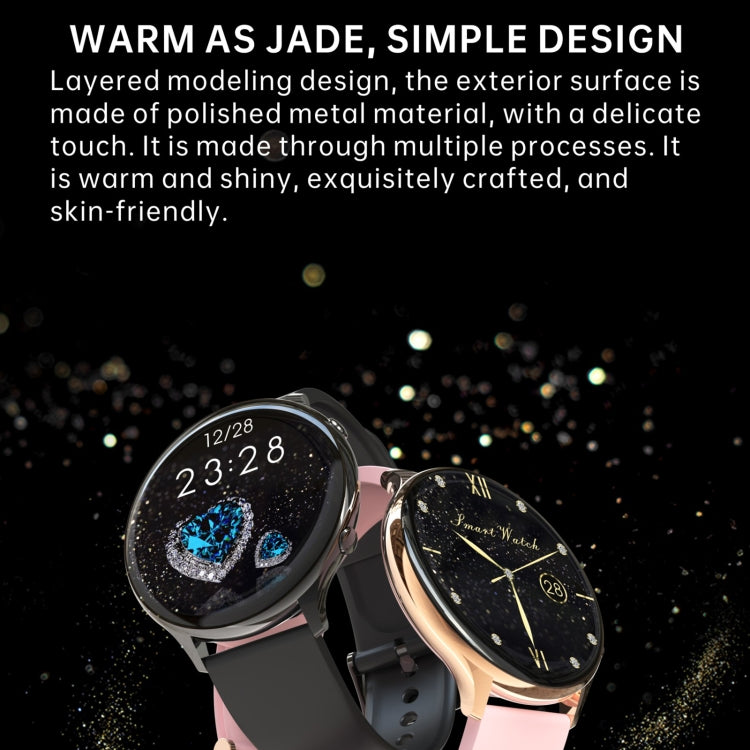 DM05 1.28 inch BT5.0 Smart Sport Watch, Support Sleep / Blood Oxygen / Temperature / Heart Rate / Blood Pressure Health Monitor(Black) - Smart Watches by PMC Jewellery | Online Shopping South Africa | PMC Jewellery