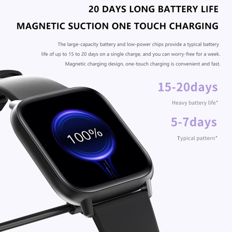DM05 1.83 inch BT5.2 Smart Sport Watch, Support Sleep / Heart Rate / Blood Oxygen / Temperature / Heart Sugar/ Blood Pressure Health Monitor(Black) - free shipping - PMC TechLife - Order now!
