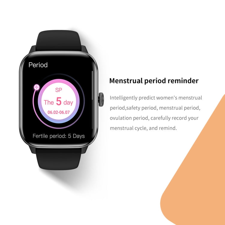 QS11 1.91 inch BT5.2 Smart Sport Watch, Support Sleep / Heart Rate / Blood Oxygen / Temperature / Blood Pressure Health Monitor(Black) - free shipping - PMC TechLife - Order now!