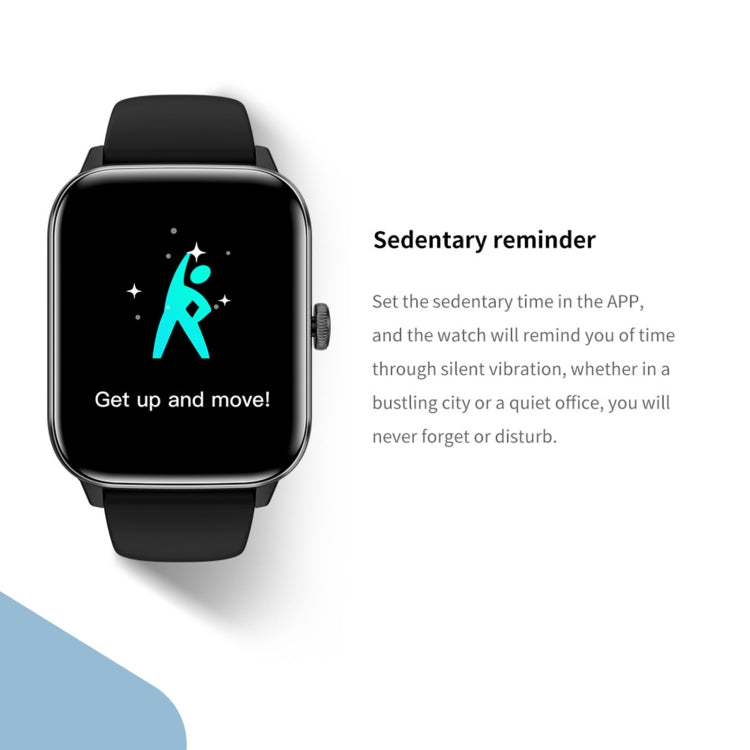 QS11 1.91 inch BT5.2 Smart Sport Watch, Support Sleep / Heart Rate / Blood Oxygen / Temperature / Blood Pressure Health Monitor(Black) - free shipping - PMC TechLife - Order now!