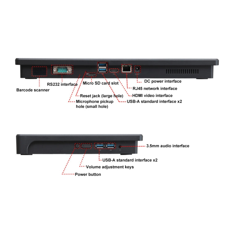 CENAVA H14 All-in-One Box PC, 8GB+64GB, 14.1 inch Windows 10 Intel Celeron J4125 Quad Core(Black) - free shipping - PMC TechLife - Order now!