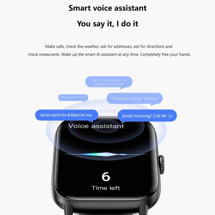 QS13 1.83 inch BT5.2 Smart Sport Watch, Support Bluetooth Call / Sleep / Blood Sugar / Blood Oxygen / Heart Rate / Blood Pressure Health Monitor(White) - Smart Watches by PMC TechLife | Online Shopping South Africa | PMC TechLife