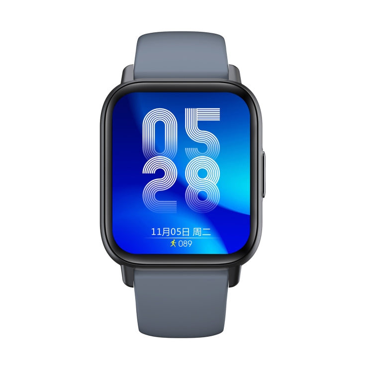 QS16 Pro 1.83 inch BT5.0 Smart Sport Watch, Support Bluetooth Call / Sleep / Blood Oxygen / Temperature / Heart Rate / Blood Pressure Health Monitor(Grey) - Smart Watches by PMC TechLife | Online Shopping South Africa | PMC TechLife