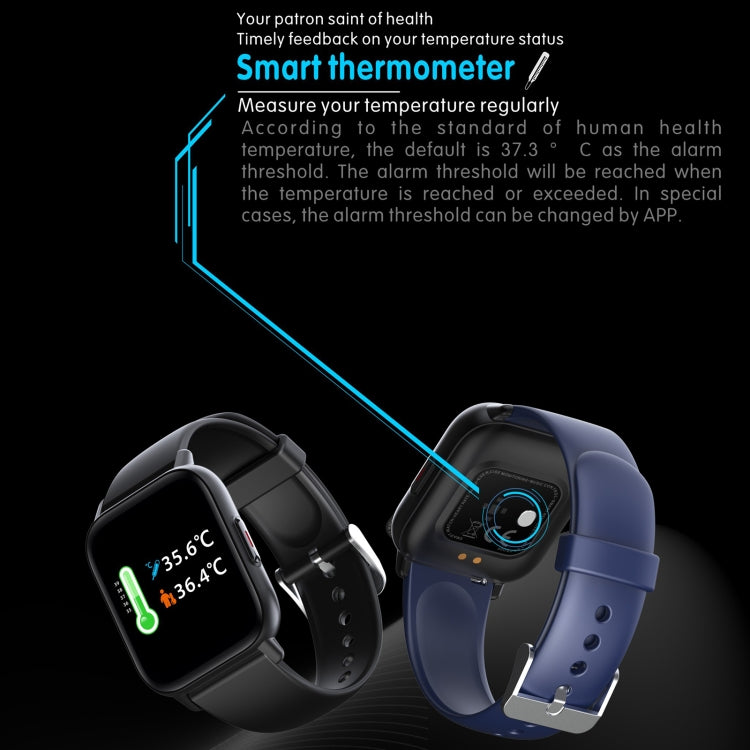 QS16 Pro 1.83 inch BT5.0 Smart Sport Watch, Support Bluetooth Call / Sleep / Blood Oxygen / Temperature / Heart Rate / Blood Pressure Health Monitor(Green) - Smart Watches by PMC TechLife | Online Shopping South Africa | PMC TechLife