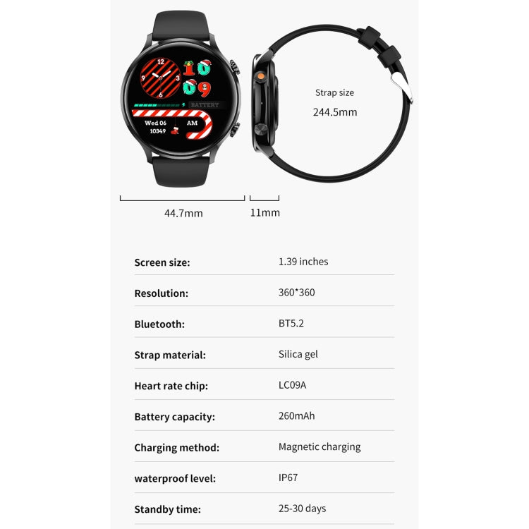 QS40 1.39 inch BT5.2 Smart Sport Watch, Support Bluetooth Call / Sleep / Blood Oxygen / Temperature / Heart Rate / Blood Pressure Health Monitor(Orange) - Smart Watches by PMC TechLife | Online Shopping South Africa | PMC TechLife