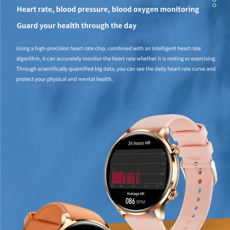 QS40 1.39 inch BT5.2 Smart Sport Watch, Support Bluetooth Call / Sleep / Blood Oxygen / Temperature / Heart Rate / Blood Pressure Health Monitor(Black) - Smart Watches by PMC Jewellery | Online Shopping South Africa | PMC Jewellery