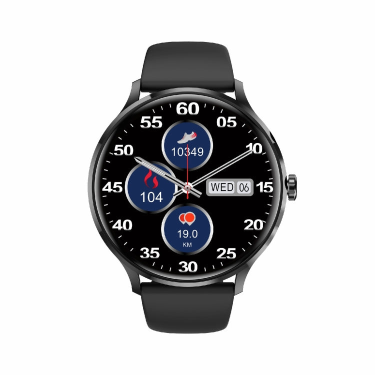 QS80 1.39 inch BT5.2 Smart Sport Watch, Support Bluetooth Call / Sleep / Blood Oxygen / Temperature / Heart Rate / Blood Pressure Health Monitor(Black) - Smart Watches by PMC Jewellery | Online Shopping South Africa | PMC Jewellery