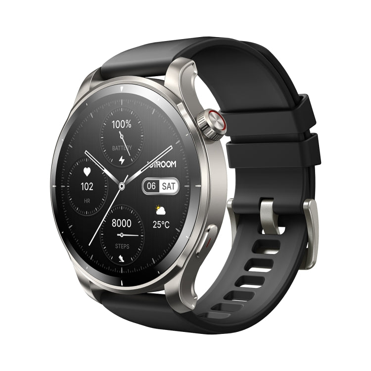 JOYROOM JR-FV1 Venture Series 1.43 inch Bluetooth Call Smart Watch Supports Sleep Monitoring/Blood Oxygen Detection(Dark Grey) - Smart Watches by JOYROOM | Online Shopping South Africa | PMC TechLife | Buy Now Pay Later Mobicred