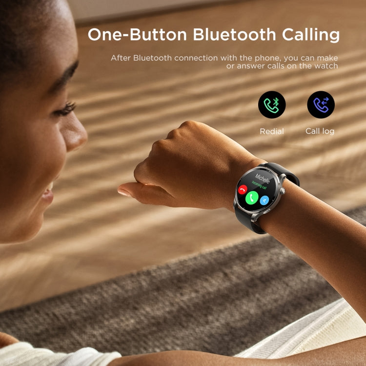 JOYROOM JR-FV1 Venture Series 1.43 inch Bluetooth Call Smart Watch Supports Sleep Monitoring/Blood Oxygen Detection(Dark Grey) - Smart Watches by JOYROOM | Online Shopping South Africa | PMC TechLife | Buy Now Pay Later Mobicred