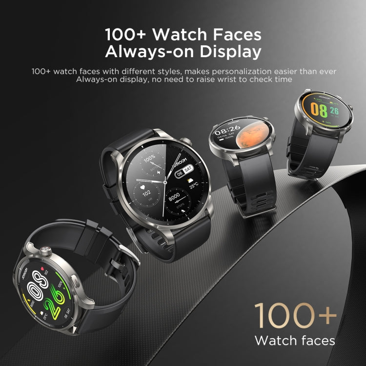 JOYROOM JR-FV1 Venture Series 1.43 inch Bluetooth Call Smart Watch Supports Sleep Monitoring/Blood Oxygen Detection(Dark Grey) - Smart Watches by JOYROOM | Online Shopping South Africa | PMC TechLife | Buy Now Pay Later Mobicred