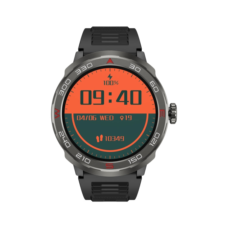 QS90 1.39 inch BT5.0 Smart Sport Watch, Support Bluetooth Call / Sleep / Blood Oxygen / Temperature / Heart Rate / Blood Pressure Health Monitor / Water Reminder(Black) - Smart Watches by PMC TechLife | Online Shopping South Africa | PMC TechLife