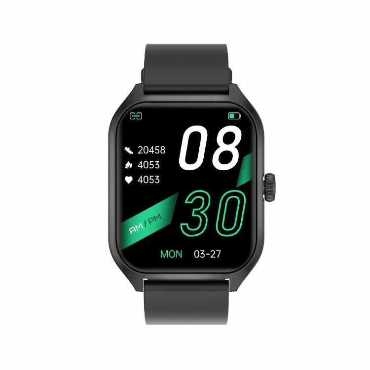 Qx5 1.96 inch BT5.2 Smart Sport Watch, Support Bluetooth Call / Sleep / Blood Oxygen / Temperature / Heart Rate / Blood Pressure Health Monitor(Black) - Smart Watches by PMC Jewellery | Online Shopping South Africa | PMC Jewellery