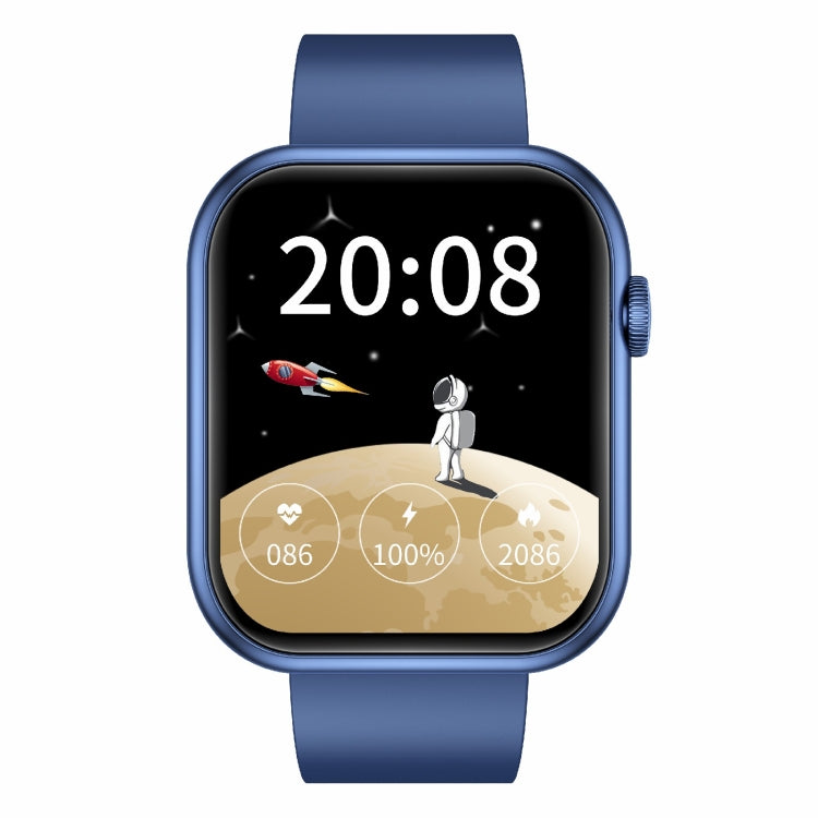 QX7 Pro 2.0 inch BT5.2 Smart Sport Watch, Support Bluetooth Call / Sleep / Blood Sugar / Blood Oxygen / Temperature / Heart Rate / Blood Pressure Health Monitor(Blue) - Smart Watches by PMC TechLife | Online Shopping South Africa | PMC TechLife | Buy Now Pay Later Mobicred