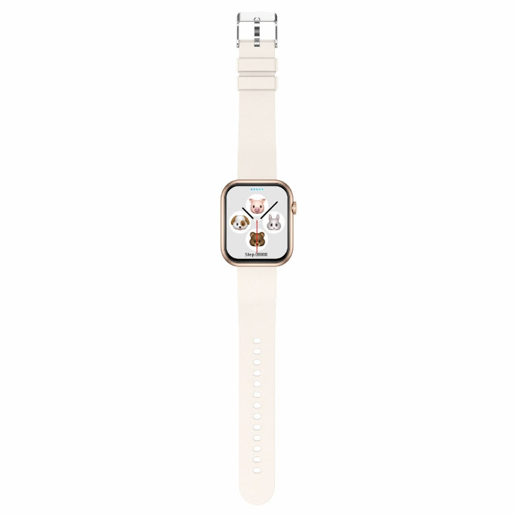 QX7 Pro 2.0 inch BT5.2 Smart Sport Watch, Support Bluetooth Call / Sleep / Blood Sugar / Blood Oxygen / Temperature / Heart Rate / Blood Pressure Health Monitor(Beige) - Smart Watches by PMC TechLife | Online Shopping South Africa | PMC TechLife