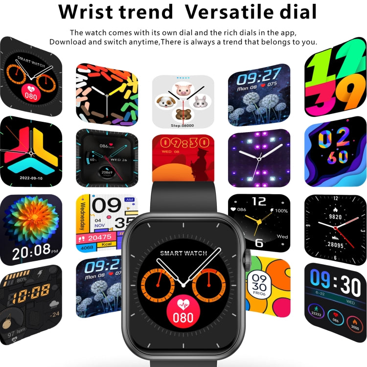 QX7 Pro 2.0 inch BT5.2 Smart Sport Watch, Support Bluetooth Call / Sleep / Blood Sugar / Blood Oxygen / Temperature / Heart Rate / Blood Pressure Health Monitor(Pink) - free shipping - PMC TechLife - Order now!