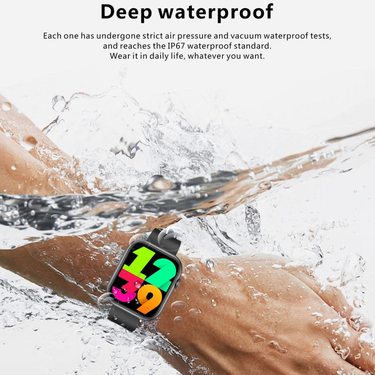 QX7 Pro 2.0 inch BT5.2 Smart Sport Watch, Support Bluetooth Call / Sleep / Blood Sugar / Blood Oxygen / Temperature / Heart Rate / Blood Pressure Health Monitor(Blue) - Smart Watches by PMC TechLife | Online Shopping South Africa | PMC TechLife | Buy Now Pay Later Mobicred