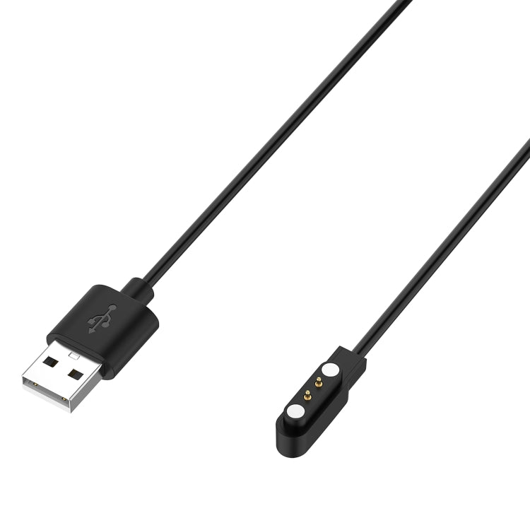 For Xiaomi HayLou Smart Watch 2 Pro Smart Watch Magnetic Charging Cable, Length: 1m(Black) - Charger by PMC Jewellery | Online Shopping South Africa | PMC Jewellery | Buy Now Pay Later Mobicred