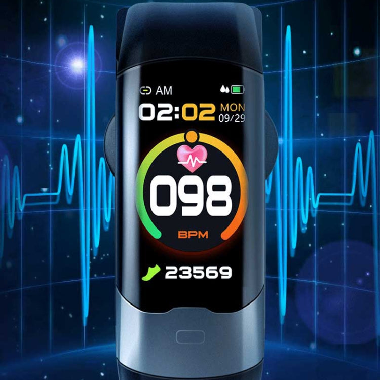 SPOVAN H02 Pro 1.14 inch TFT HD Screen Smart Bracelet Supports Heart Rate Monitoring/Blood Glucose Monitoring(Red) - Smart Wristbands by SPOVAN | Online Shopping South Africa | PMC TechLife | Buy Now Pay Later Mobicred