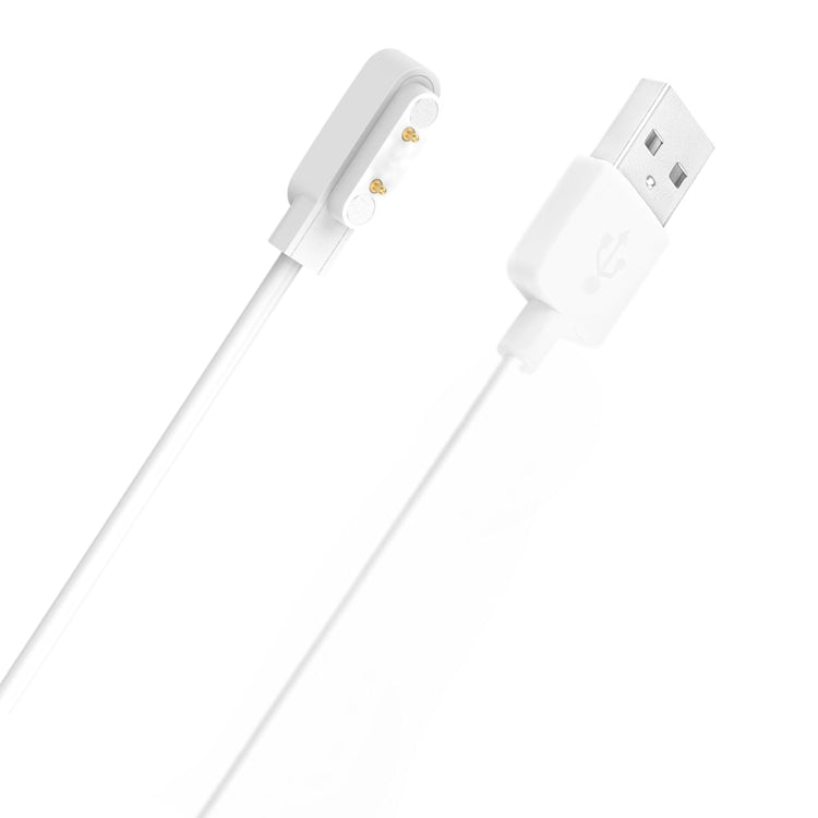 For Xiaomi HayLou Solar Plus LS16 Smart Watch Magnetic Charging Cable, Length: 60cm(White) - Charger by PMC Jewellery | Online Shopping South Africa | PMC Jewellery | Buy Now Pay Later Mobicred