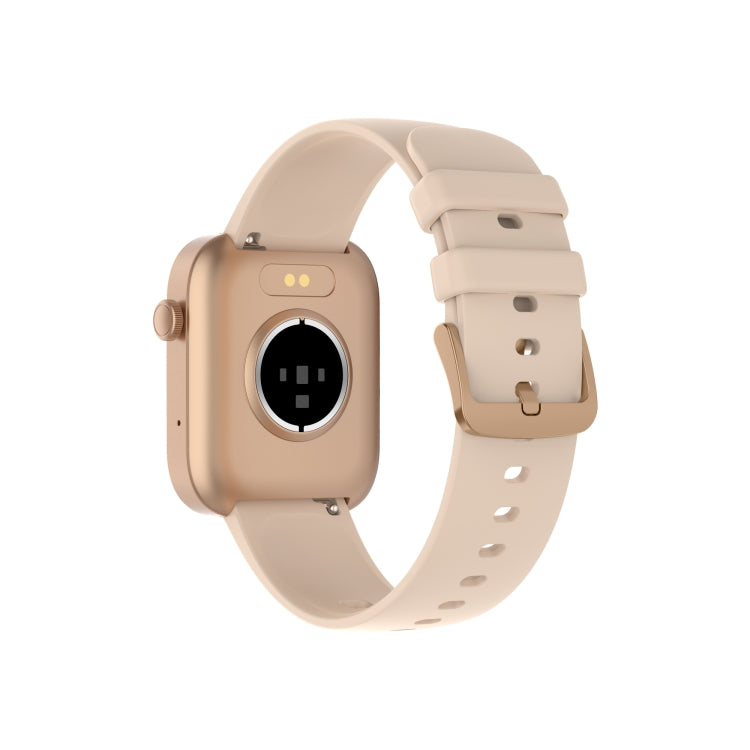 P43 1.8 inch TFT Screen Bluetooth Smart Watch, Support Heart Rate Monitoring & 100+ Sports Modes(Gold) - Smart Watches by PMC Jewellery | Online Shopping South Africa | PMC Jewellery