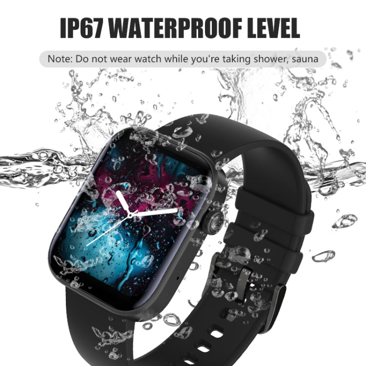 P43 1.8 inch TFT Screen Bluetooth Smart Watch, Support Heart Rate Monitoring & 100+ Sports Modes(Blue) - Smart Watches by PMC TechLife | Online Shopping South Africa | PMC TechLife