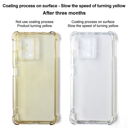 For OPPO Reno11 F 5G imak Shockproof Airbag TPU Phone Case(Transparent) - Reno11 F Cases by imak | Online Shopping South Africa | PMC Jewellery | Buy Now Pay Later Mobicred