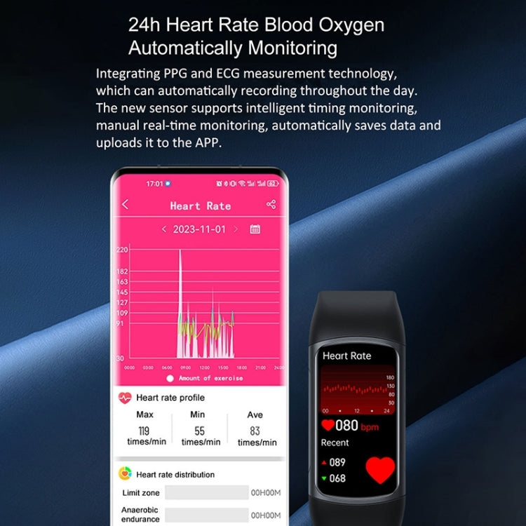 H8 1.47 inch Color Screen Smart Bracelet, Supports Bluetooth Call / Blood Oxygen Monitoring(Blue) - free shipping - PMC TechLife - Order now!