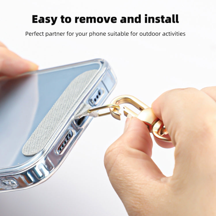 mutural Universal Mobile Phone Solid Color Lanyard(Green) - Lanyards & Wrist Straps by Mutural | Online Shopping South Africa | PMc TechLife | Buy Now Pay Later Mobicred