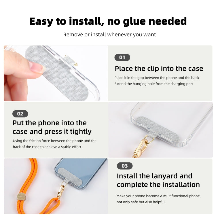 mutural Universal Mobile Phone Solid Color Lanyard(Green) - Lanyards & Wrist Straps by Mutural | Online Shopping South Africa | PMc TechLife | Buy Now Pay Later Mobicred
