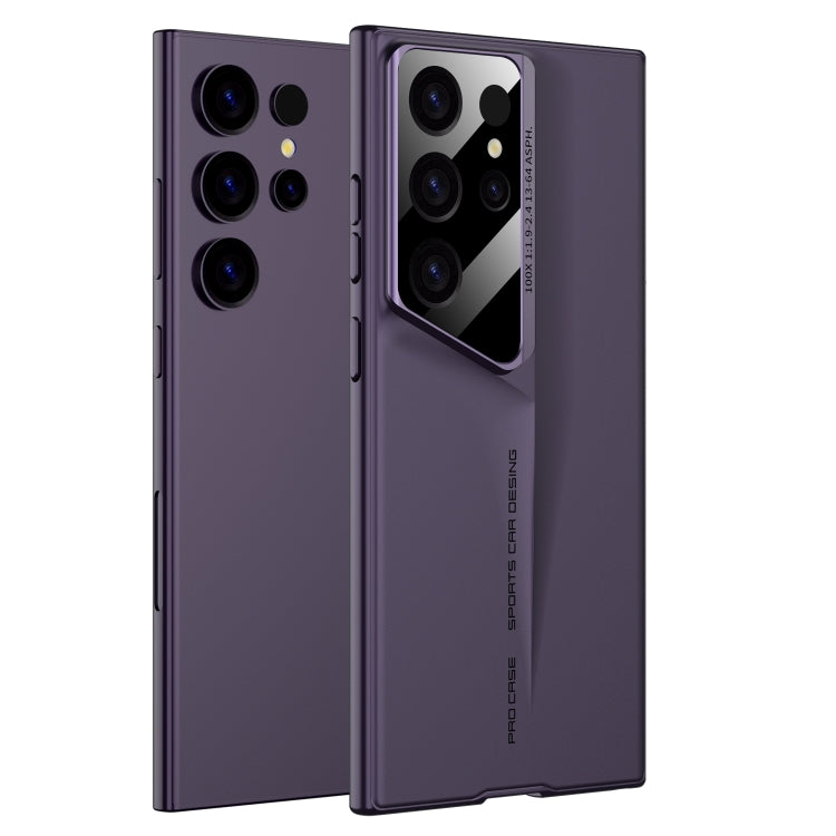 For Samsung Galaxy S24 Ultra 5G GKK Blade Ultra-thin Full Coverage Phone Case(Purple) - free shipping - PMC Jewellery - Order now!