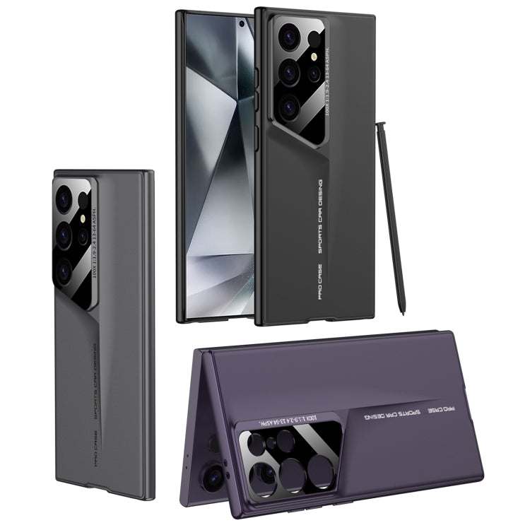 For Samsung Galaxy S24 Ultra 5G GKK Blade Ultra-thin Full Coverage Phone Case(Purple) - free shipping - PMC Jewellery - Order now!