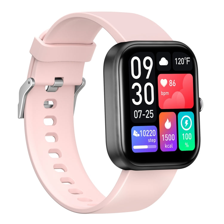 GTS5 2.0 inch Fitness Health Smart Watch, BT Call / Heart Rate / Blood Pressure / MET / Blood Glucose(Pink) - Smart Wristbands by PMC TechLife | Online Shopping South Africa | PMC TechLife
