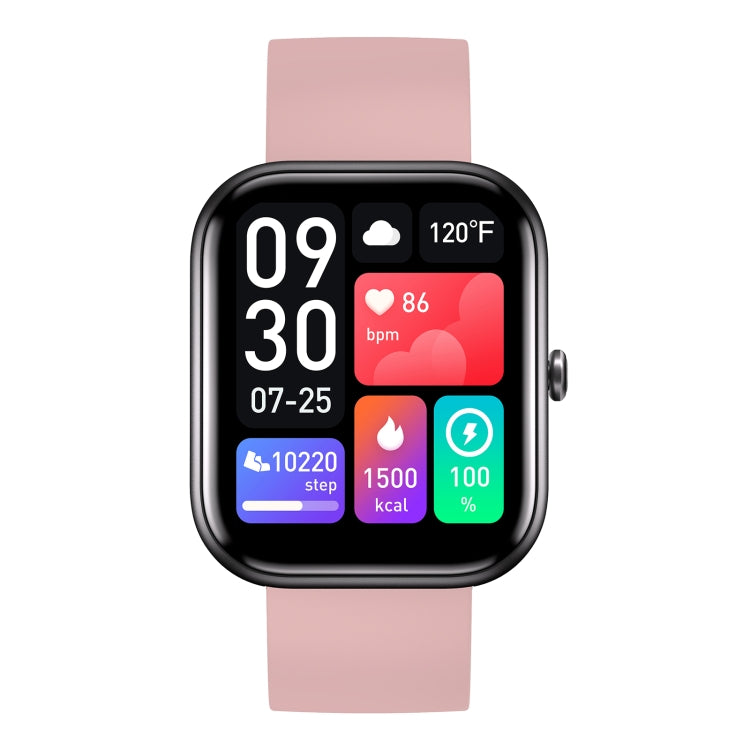 GTS5 2.0 inch Fitness Health Smart Watch, BT Call / Heart Rate / Blood Pressure / MET / Blood Glucose(Pink) - Smart Wristbands by PMC TechLife | Online Shopping South Africa | PMC TechLife