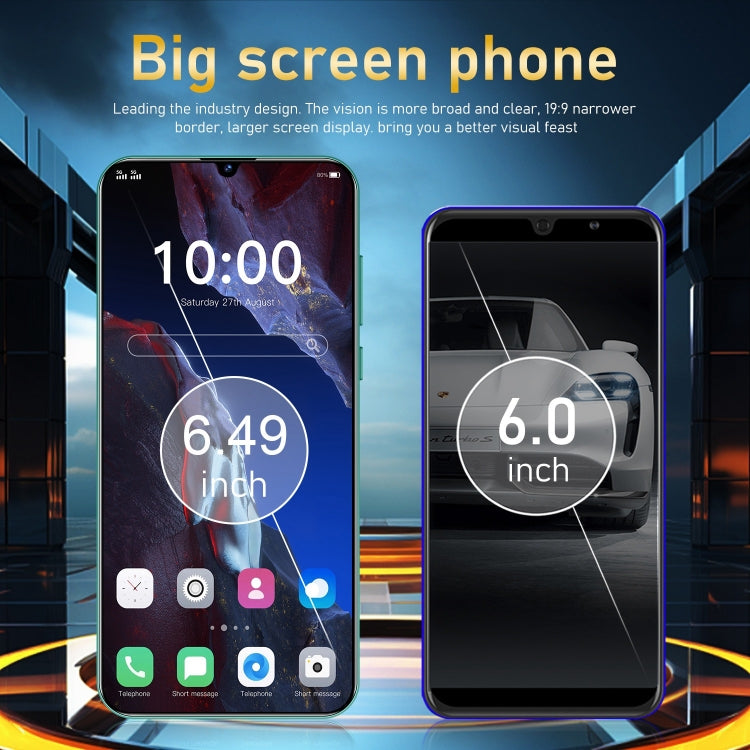 X5 Pro / X17, 2GB+16GB, 6.49 inch Face Identification Android 8.1 MTK6580A Quad Core, Network: 3G, Dual SIM(Yellow) -  by PMC TechLife | Online Shopping South Africa | PMC TechLife