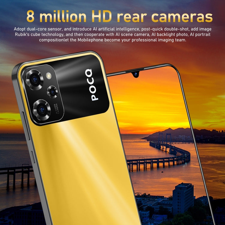 X5 Pro / X17, 2GB+16GB, 6.49 inch Face Identification Android 8.1 MTK6580A Quad Core, Network: 3G, Dual SIM(Yellow) -  by PMC TechLife | Online Shopping South Africa | PMC TechLife