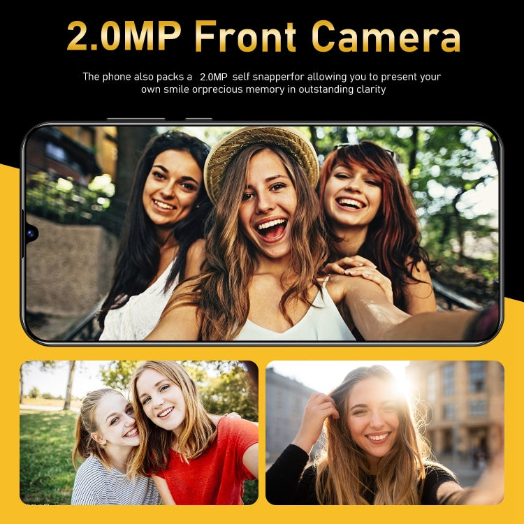 X5 Pro / X17, 2GB+16GB, 6.49 inch Face Identification Android 8.1 MTK6580A Quad Core, Network: 3G, Dual SIM(Yellow) -  by PMC TechLife | Online Shopping South Africa | PMC TechLife