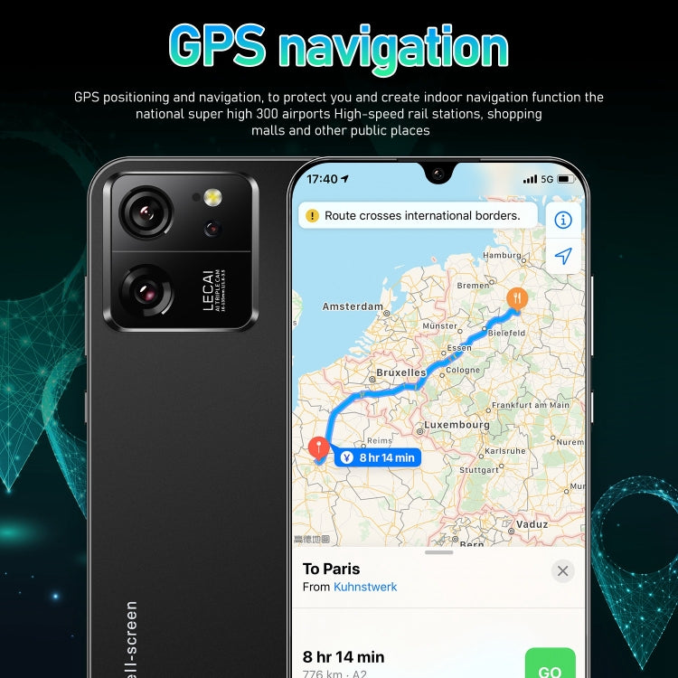 13T Pro / X18, 2GB+16GB, 6.49 inch Face Identification Android 8.1 MTK6580A Quad Core, Network: 3G, Dual SIM(Green) -  by PMC TechLife | Online Shopping South Africa | PMC TechLife