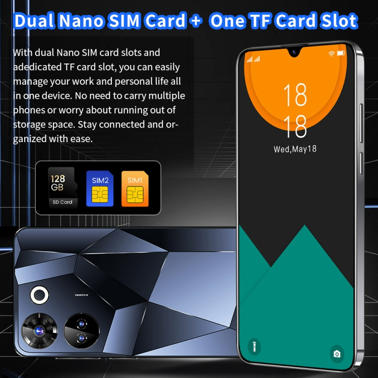 C20 Pro / X19, 2GB+16GB, 6.49 inch Face Identification Android 8.1 MTK6580A Quad Core, Network: 3G, Dual SIM(White) -  by PMC TechLife | Online Shopping South Africa | PMC TechLife