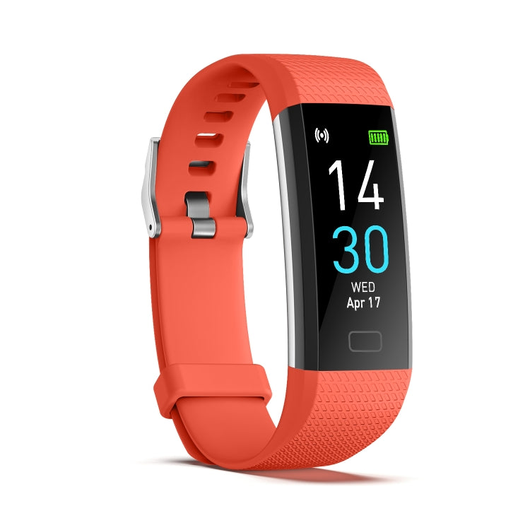 S5-4 Smart Bracelet IP68 Waterproof Heart Rate Sport Fitness Tracker Smart Watch(Orange) - Smart Wristbands by PMC TechLife | Online Shopping South Africa | PMC TechLife