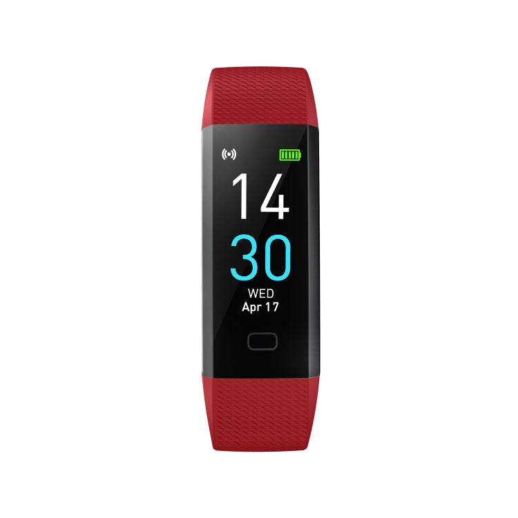 S5-4 Smart Bracelet IP68 Waterproof Heart Rate Sport Fitness Tracker Smart Watch(Red) - free shipping - PMC TechLife - Order now!