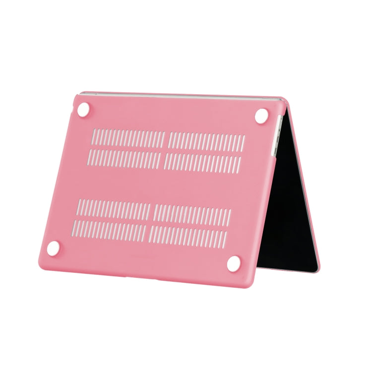 For MacBook Air 15.3 2025 / 2024 / 2023 Laptop Matte Style Protective Case(Pink) - MacBook Air Cases by PMC TechLife | Online Shopping South Africa | PMC TechLife | Buy Now Pay Later Mobicred