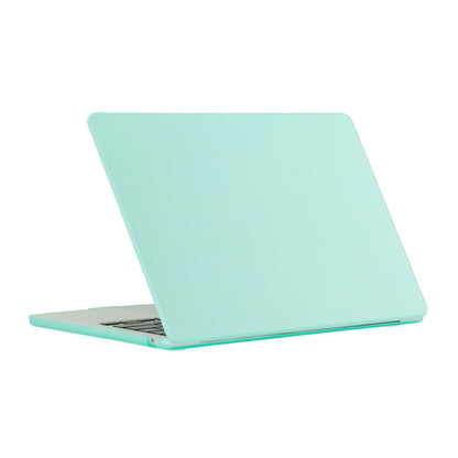 For MacBook Air 15.3 2024 A2941 (M2)/A3114 (M3) Laptop Matte Style Protective Case(Green) - MacBook Air Cases by PMC Jewellery | Online Shopping South Africa | PMC Jewellery | Buy Now Pay Later Mobicred