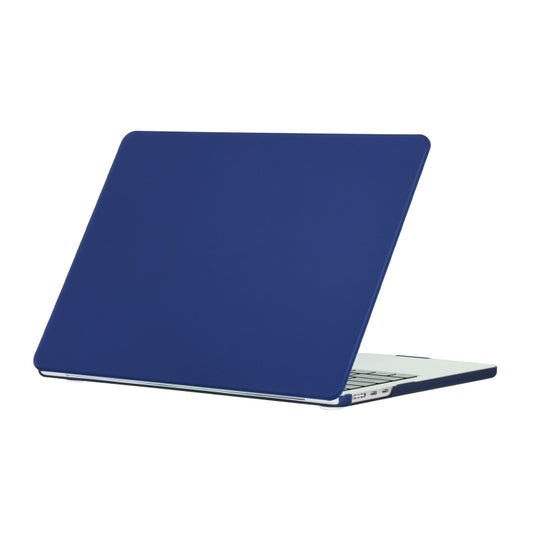 For MacBook Air 15.3 2024 A2941 (M2)/A3114 (M3) Laptop Matte Style Protective Case(Peony Blue) - MacBook Air Cases by PMC Jewellery | Online Shopping South Africa | PMC Jewellery | Buy Now Pay Later Mobicred