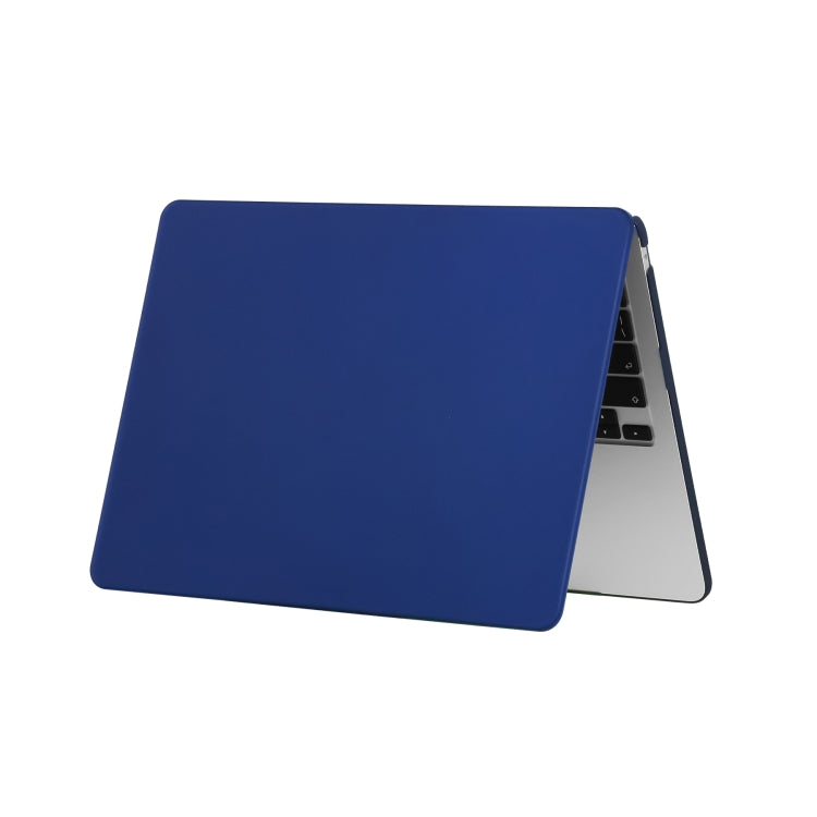 For MacBook Air 15.3 2024 A2941 (M2)/A3114 (M3) Laptop Matte Style Protective Case(Peony Blue) - MacBook Air Cases by PMC Jewellery | Online Shopping South Africa | PMC Jewellery | Buy Now Pay Later Mobicred